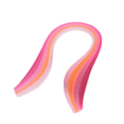 

100 Stripes 1 Bag Paper Quilling Origami DIY Tool Hanmade Creative Gift Gradient Color Quiling Paper Set