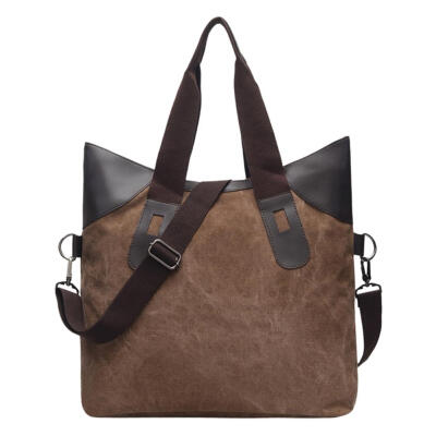 

Vintage Shoulder Messenger Handbags Women Canvas Crossbody Top-handle Bags