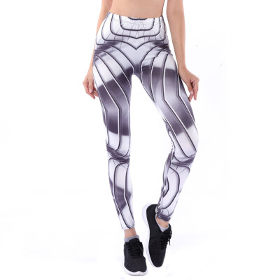 

Tailored Women High Waist Printed Sports Gym Yoga Running Fitness Leggings Pants