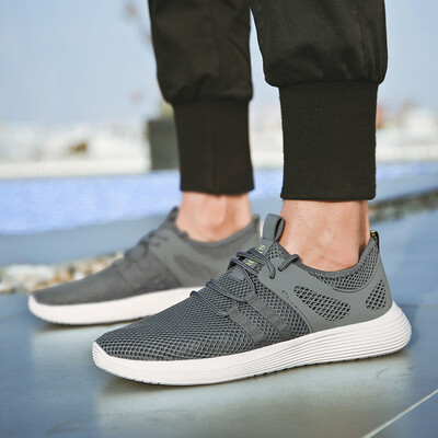 

Summer mens shoes mens sports leisure board shoes Korean version of 100 running net face autumn trendy shoes