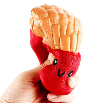 

Siaonvr 12CM French Fries Cream Scented 6 Second Slow Rising Toy