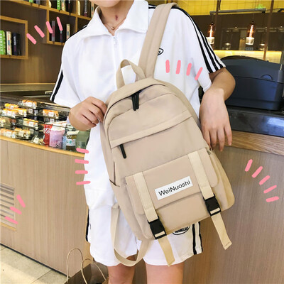 

High School StudentsBackpack Sen Department Leisure Japan&Hong Kong Fashion Brand Large Capacity Shoulder Bags