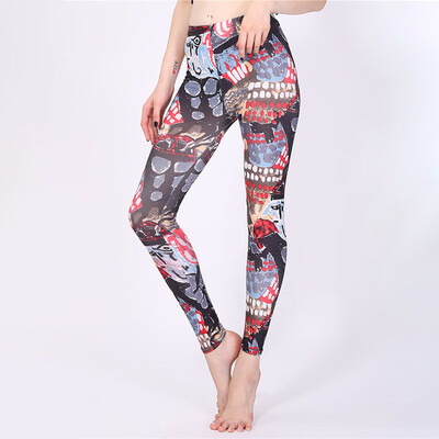 

3D Graphic Printed Women Leggings Ladies Yoga Pants Fitness Gym Jogging Trousers
