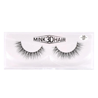 

1 Pair Eyelashes Natural False Eyelashes Handmade Fake Eye Lashes Extension for Beauty Makeup Tool