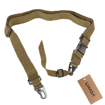 

Lixada Military Tactical Safety Three Points Outdoor Belt Sling Adjustable Strap