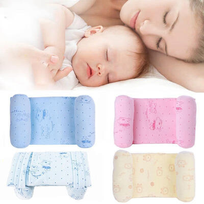 

Baby Sleep Positioner Infant Newborn Anti Roll Pillow Prevent Safe Head Cushion