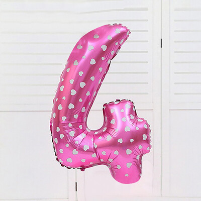 

Gobestart Number Balloon Baby Shower Kids Birthday Celebration Foil Balloons