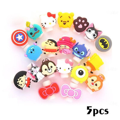 

Cute Animal Bite Cable Data Protector Winder Organizer for Smartphone Data Line Phone Protection Accessories