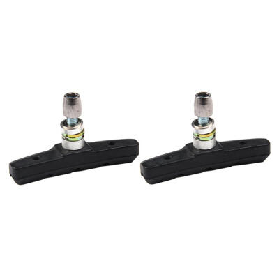 

1 Pair Bicycle Brake Pads Bicycle Braking V-Brake Holder Shoes Rubber Block