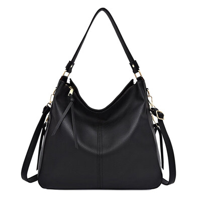 

Fashion Women Solid Color Faux Leather Handbag Crossbody Shoulder Messenger Bag