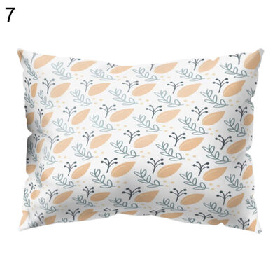 

Flower Bee Ice Cream Pillow Case Cushion Cover Sofa Bed Car Cafe Office Decor