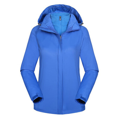 

Tailored Women Waterproof Hoodie Detachable Breathable Sport Two-piece Set Outdoor Coat