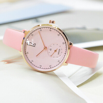 

Hong Kong Cosette Purple Watch Female Students Korean Fashion Trend Simple Waterproof Womens Watch Belt Student Quartz Watch