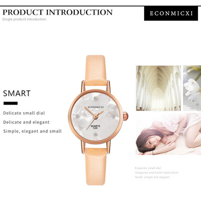 

RM Small Dial Women Quartz Watch Leather Strap Ladies Wristwatch