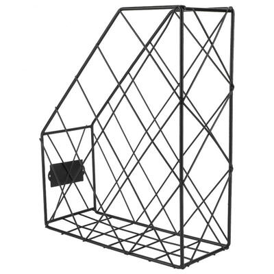 

Greensen Modern Office Display Rack Magazine File Metal Organizer Desktop Document Sorter