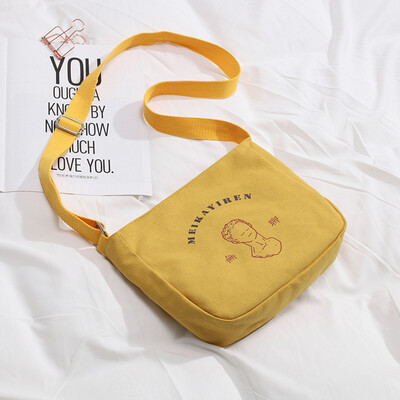 

Cloth bag female 2019 new Korea ins Japanese ancient sense girl canvas bag Messenger school student shoulder bag