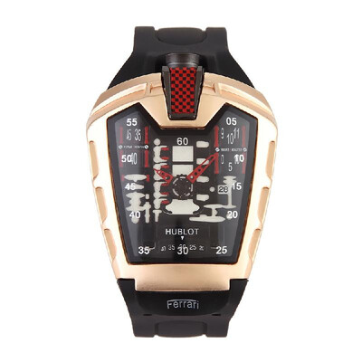

Multi-Functional Sport Wrist Watch Men Fashion Cool Silica Gel Band Quartz Watch