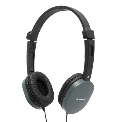 

CLAMSHINE GS-J1 35mm Wired Headphone Over-ear Headset Hands-free with Mic for Smart Phones Computers Grey