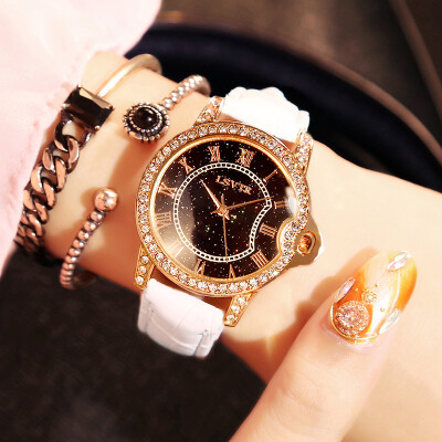 

Starry watch female student fashion trend Korean version of simple casual retro atmosphere