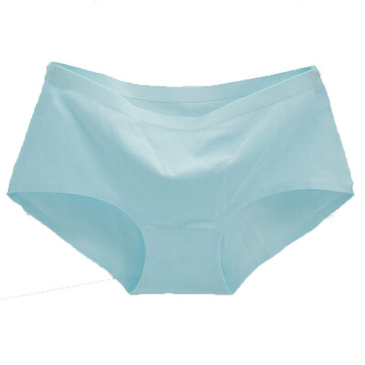 

Toponeto Fashion One-piece Seamless Underwear Mid-waist Sexy Lady Underwear All Cotton