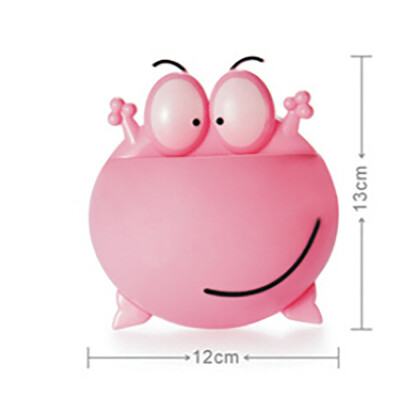 

Siaonvr Cute Cartoon Sucker Hook Toothbrush Holder Bathroom Set