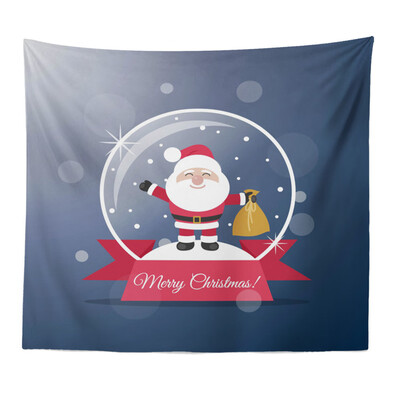 

Toponeto Merry Christmas Beach Cover Up Tunic Tapestry Tablecloth Home Decoration