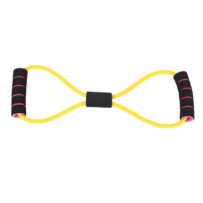 

Number 8 Shape Resistance Bands Control Weight Expansion Tubing Pull Rope