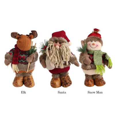 

〖Follure〗3pcs Christmas Gifts Holiday Decoration Kids Birthday Present Handmade Doll