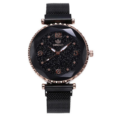 

Simple Digital Gear Scale Magnetic Buckle Watch Minimalism Womens Watches Bayan Kol Saati Zegarek Damski High Quality Clock50