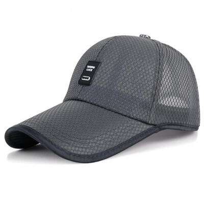

Breathable Unisex Mesh Dad Hat Outdoor Adjustable Snapback Baseball Sun Cap