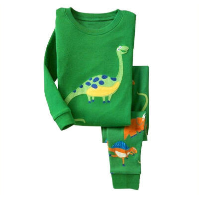 

New Kids Boy Baby Girls Dinosaur Pajamas Set Outfit Nightwear Sleepwear Homewear