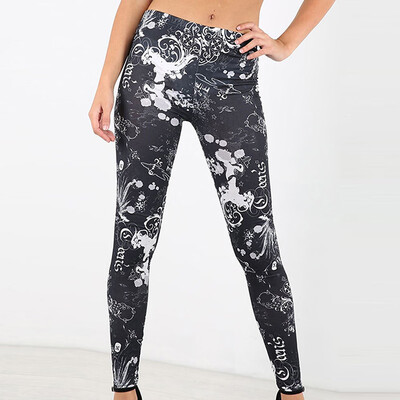 

Tailored Women Printed Fashion Halloween Pants Long Trousers