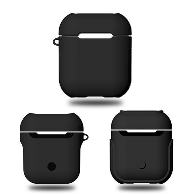 

TPU Silicone Earphone Case Protective Cover for Airpods Shockproof Waterproof Protector for Apple AirPods AirPod Accessories Frost