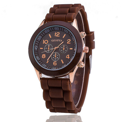 

Domestic watch GENEV diamond watch female quartz watch silicone watch
