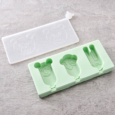 

Toponeto Silicone Popsicle Mold Frozen Ice Lolly Mould Tray Pan Ice Cream Maker Tool