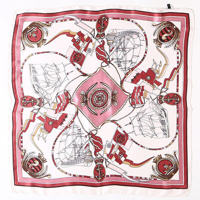 

Spring&Autumn Professional Silk Small Square Silk Scarf Wild Small Scarf Scarf Gift Silk Wholesale FJ064