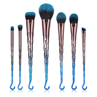 

〖Follure〗7 Pcs Hook Makeup Brush EyeShadow Brush Cosmetics Blending Brush Tool