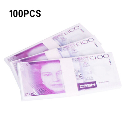 

500PCS Dollar Bill Souvenir Banknote Commemorative Banknotes Realistic Fake Play Money With U S Characteristics Real Looking Doubl