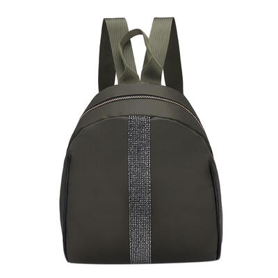 

Glitter Women Rhinestones Backpacks Nylon Waterproof Shoulder School Bags