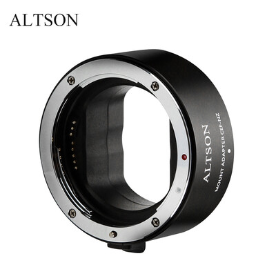 

ALTSON CEF-NZ Lens Mount Adapter Ring High Speed Auto Focus Built-in IS Stabilization Anti-Shake USB Upgraded for Canon EFEF- Le