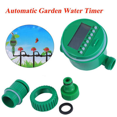 

Irrigation TimerAutomatic Digital LCD Electronic Home Water Timer Garden Irrigation Controller ProgramsSprinkler Control Timer