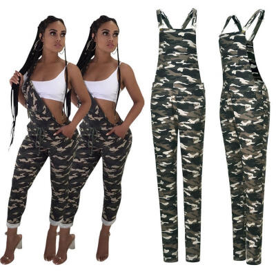 

Fashion Womens Off Braces Pants Playsuit Bodycon Casual Jumpsuit Romper Trousers