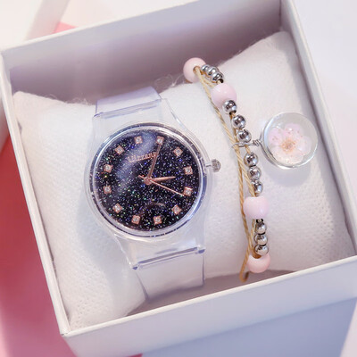 

Watch female students Korean version of simple Mori retro junior high school girl heart ins with stars cheap watches
