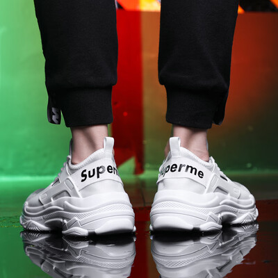 

Ins super-hot shoes spring shoes summer breathable net shoes mens small white casual Korean version of white shoes old shoes uzza