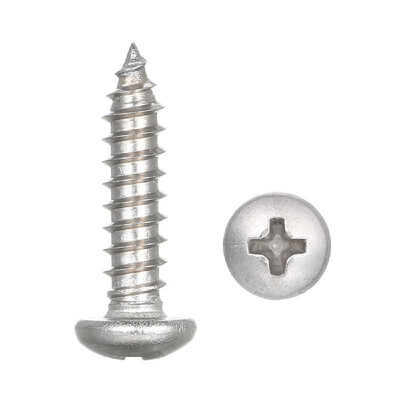

A2 DIN7981 10 48mm 304 Stainless Steel Screw Countersunk Self Tapping Wood Screws 48mm50mm
