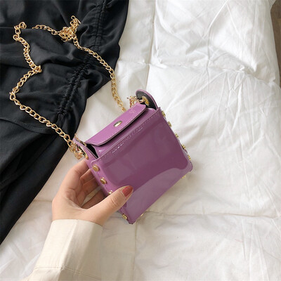 

Tailored Fashion Women Pure Color Colorful Leather Waterproof Messenger Bag Crossbody Bag