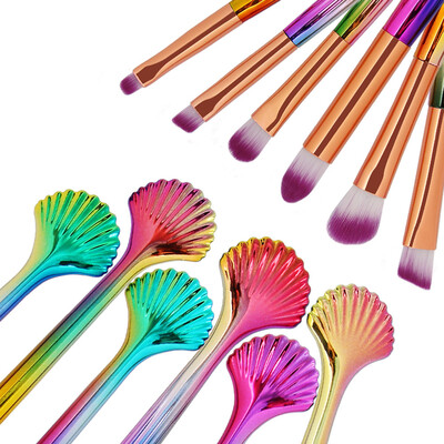 

Toponeto 6pcs Cosmetic Makeup Brush Blusher Eye Shadow Brushes Set Kit