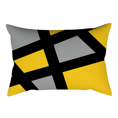

〖Follure〗Pineapple Leaf Yellow Pillow Case Sofa Car Waist Throw Cushion Cover Home Decor