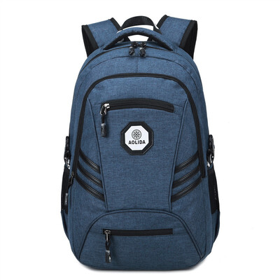

NeillieN student bag PVC splash-proof backpack mens fashion casual USB charging backpack business bag