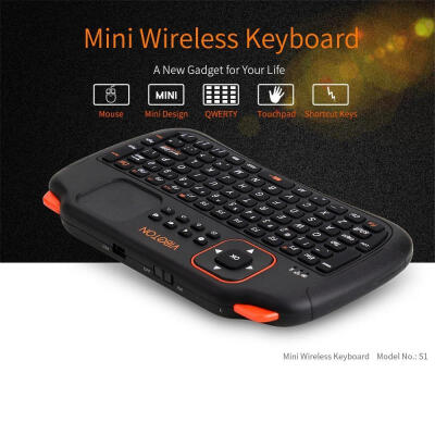 

S1 Wireless Mini Touchpad Keyboard Fly Mouse Rechargeable Remote Control Keyboard for Android TV BOX PC Tablet